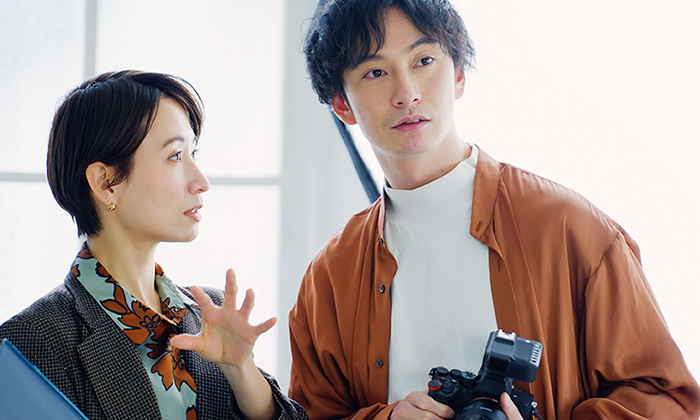 初めての撮影でも安心。お客様の要望もしっかり叶えます