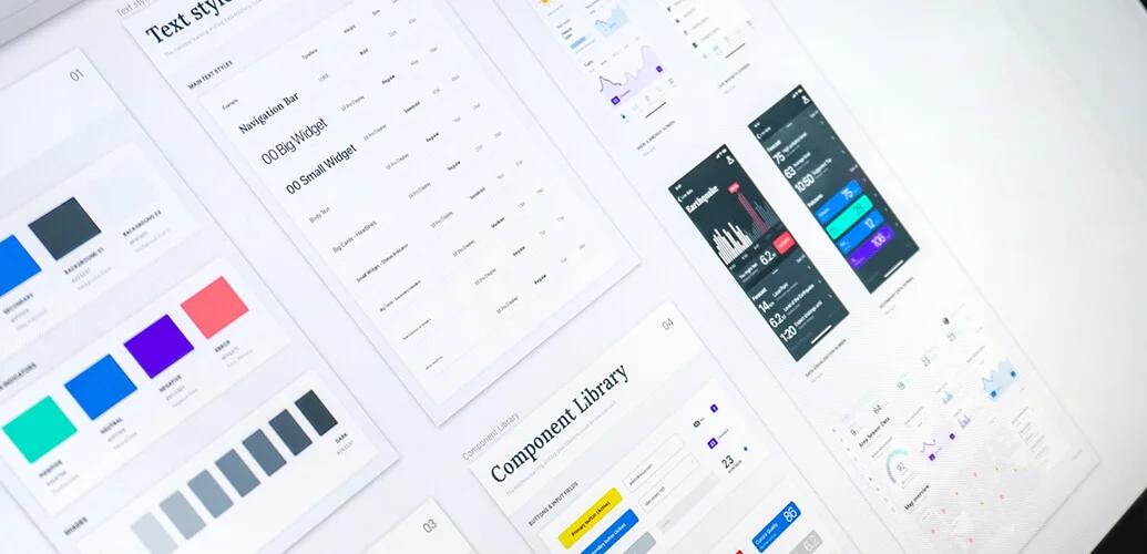 デザインのイメージを決めるために 抽象的なものを具現化していく